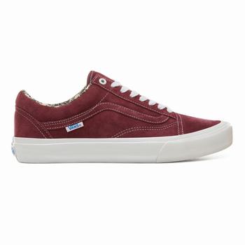 Férfi Vans Ray Barbee Old Skool Pro Tornacipő VA5798240 Bordó